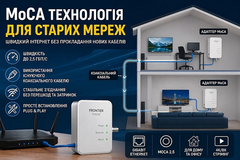 Moca технологія Moca технологія