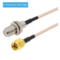 Антенный переходник пигтейл F female - SMA male