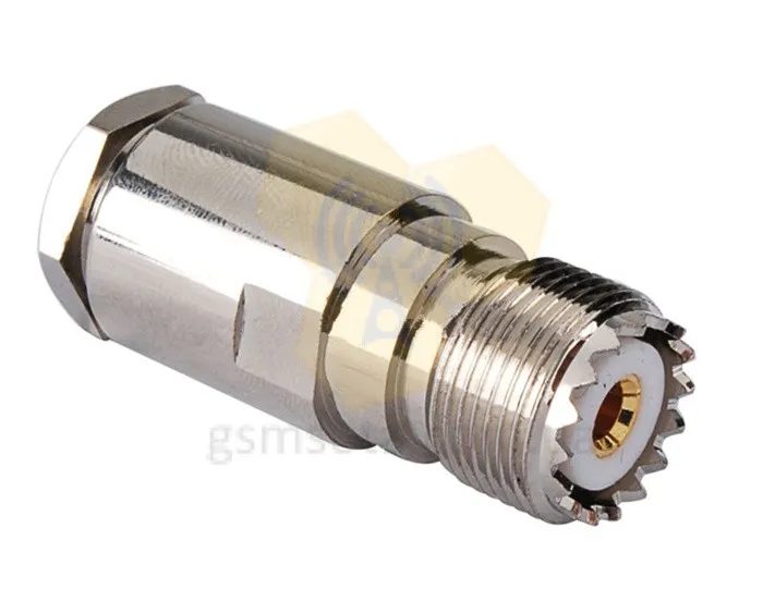 Купить разъем UHF female на кабель RG-213, RG 8 (пайка)