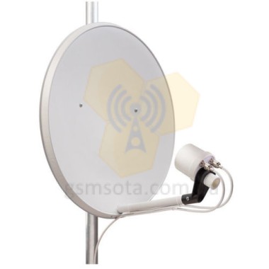 Параболічна офсетний 2G /3G /4G антена PD-600 1700-2700 23 дБ MIMO — GSM Sota