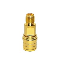 Переходник RP-SMA female - QMA Male Gold фото 5 — GSM Sota