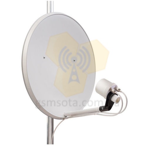 Параболическая офсетная 2G/3G/4G антенна PD-900 1700-2700 27 дБ MIMO фото 1 — GSM Sota