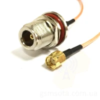  Пігтейл RP-SMA male - N female кабельне складання фото 2 — GSM Sota