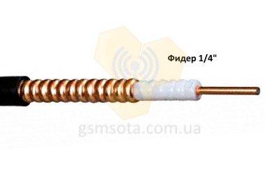 Коаксіальний фідер 1/4 "RF LLC-LCF14-50 — GSM Sota