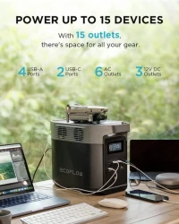 Зарядная станция EcoFlow DELTA 2 (1024 Вт-час), 2200 Вт CN фото 13 — GSM Sota