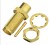 Разъем SMA-female RG-141 RG402 пайка (Long (ring))