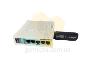 Настройка MikroTik и 4G USB модема в качестве резервного канала — GSM Sota