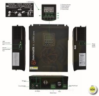 Tuncmatik 3MP60 3kW MPPT 60A зарядный солнечный автономный инвертор фото 3 — GSM Sota