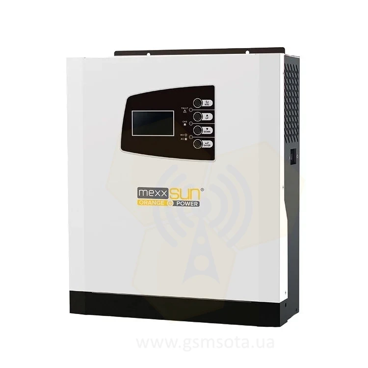 Mexxsun 3kW 24 Volt 3000 Ватт інтелектуальний інвертор з чистою синусоїдою фото 1 — GSM Sota