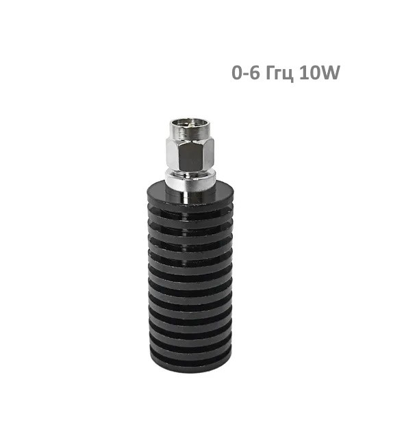 Нагрузка согласованная SMA male 50 Ом 10 Вт 6G фото 1 — GSM Sota