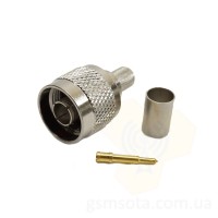 N-male для RG-8 (обжим) фото 2 — GSM Sota