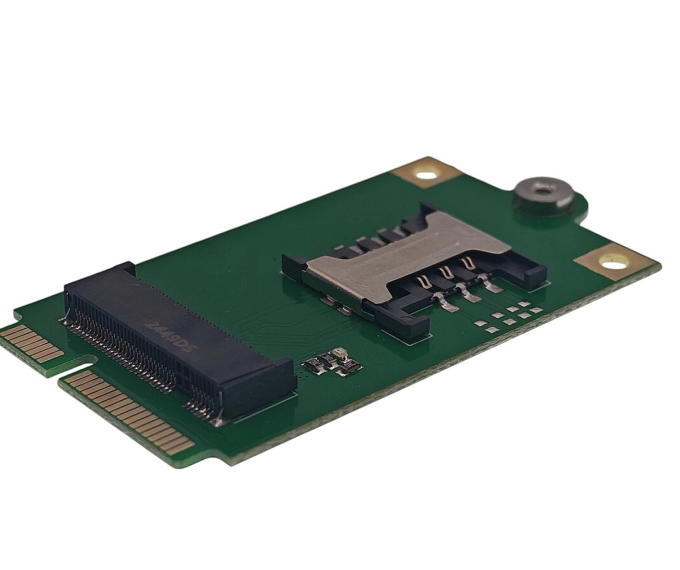Адаптер M.2 на Mini PCIE с слотом для SIM-карт 3G/4G фото 1 &mdash; GSM Sota