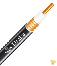 Фидер DRAKA NK Cable ВЧ 50 Ом кабель RFA 1/2" фото 1 — GSM Sota