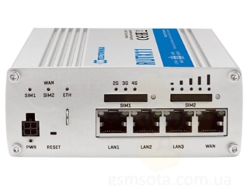 Teltonika RUTX11 RUTX11 - первое устройство LTE-A Cat6, обеспечивающее скорость до 300 Мбит / с в сочетании с Gigabit Ethernet, идеально подходит для приложений с высокой пропускной способностью. Это устройство идеально подходит в качестве решения для резервного копирования, а также в качестве основного источника Интернета.
