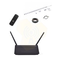 Комплект Asus RT-AC51U + Huawei E3372h + 4G/3G антенна фото 1 — GSM Sota