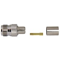 Разъем N female для кабеля RG-8 (RG213) обжим фото 2 — GSM Sota