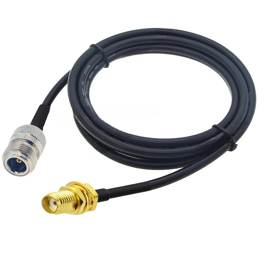  Пігтейл N female - SMA female RG-223 фото 1 — GSM Sota