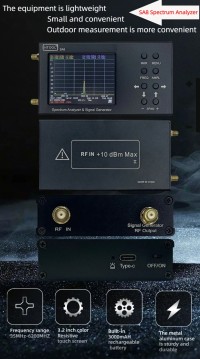 Анализатор спектра HTOOL-SA8 со встроенным генератором фото 10 — GSM Sota