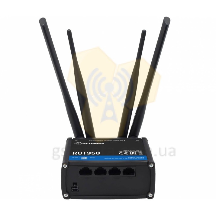 Teltonika RUT950 Маршрутизатор RUT950 2G/3G/4G Router Dual-SIM (внешние антенны)