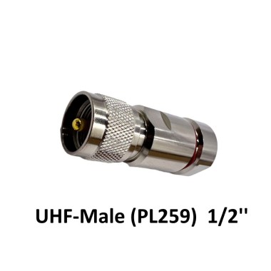 Разъем UHF-Male (PL259) на кабель 1/2&quot; Standart — GSM Sota