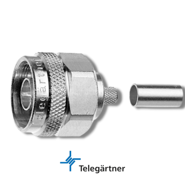 Разъем ВЧ N-male, G30 H155 LMR-240 Telegartner J01020A0119 — GSM Sota