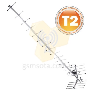 ТВ антена Хвиля Цифра 2-24 Максі DVB-T2 — GSM Sota