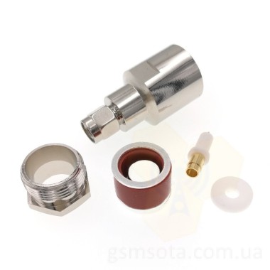 Роз'єм SMA male для кабелю RG-8 (RG213) збірка — GSM Sota