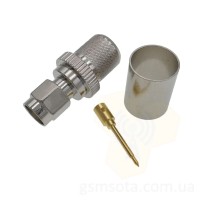 Разъем SMA male для кабеля RG-8 обжим фото 1 — GSM Sota