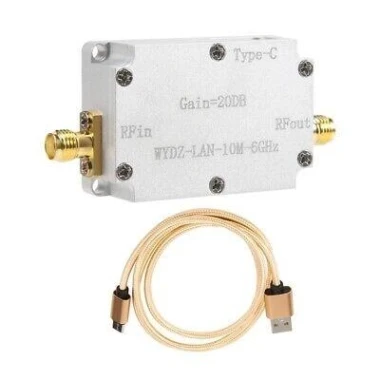 Підсилювач 20 dB 10M-6GHz МШП LNA — GSM Sota