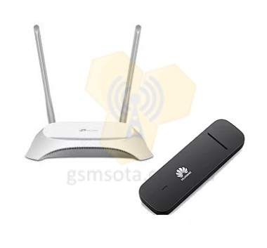 WiFi 4G роутер TP-Link 842 + Huawei 3372h — GSM Sota