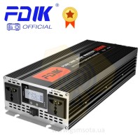 Интелектуальный инвертор с чистой синусоидой FDIK 5000 Вт 12 Вольт фото 1 — GSM Sota