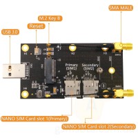 Адаптер NGFF M.2 к USB 3.0 с двумя слотами для SIM-карт M2USBSIM фото 3 — GSM Sota