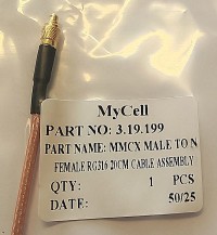  Пігтейл MyCell MMCX male - N female 20 см фото 6 &mdash; GSM Sota
