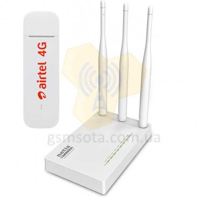 4G/3G Wi-Fiроутер Netis 5230 + USB модем Huawei 3372h фото 1 — GSM Sota
