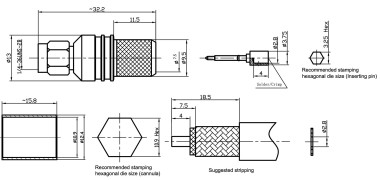 SMA-male RG-8 MyCell &mdash; GSM Sota