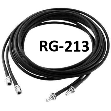 Кабельный пигтейл Одескабель RG213 ЗСУ QMA-male/QMA-female — GSM Sota