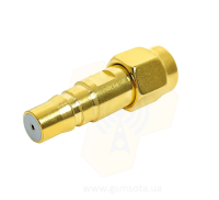 Переходник RP-SMA male - QMA female Gold фото 3 — GSM Sota