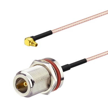 Пигтейл MMCX male - N female Bulkhead — GSM Sota