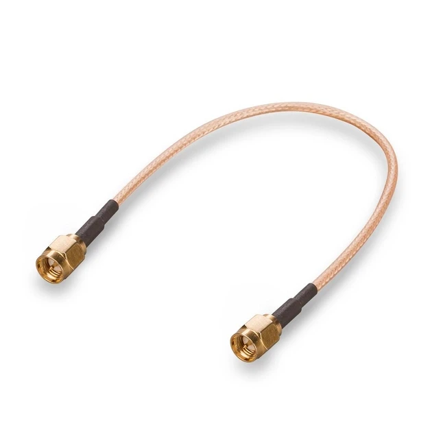  Пігтейл SMA male - SMA male 20 см RG-316 фото 1 — GSM Sota
