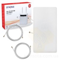 4G WI-FI роутер Strong 300 + антенна MIMO Anteniti фото 2 — GSM Sota