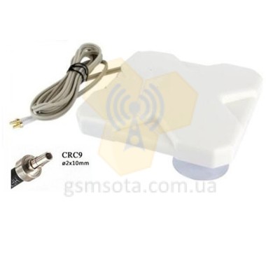 Панельна мультідіапазонная MIMO антена WM4G CRC9 /TS9 /SMA з присоскою — GSM Sota