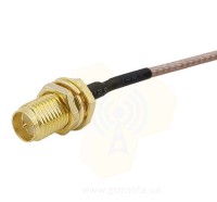  Пігтейл 15 см RG178 RP-SMA female/IPX U.fl фото 3 — GSM Sota