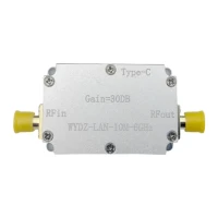  Підсилювач 30 dB 10M-6GHz малошумний LNA фото 3 — GSM Sota