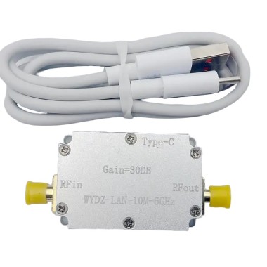 Усилитель 30 dB 10M-6GHz малошумящий LNA — GSM Sota