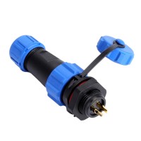 Герметичный разъем SP-13 2 pin быстроразъемный комплект фото 2 — GSM Sota