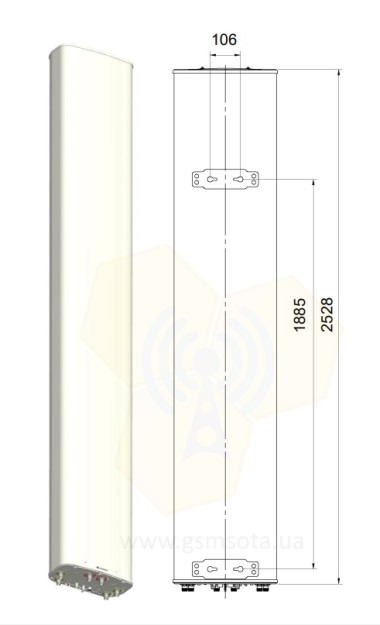 Панельна антена Huawei ATR4518R7v07 790-2690 Мгц КП18 — GSM Sota