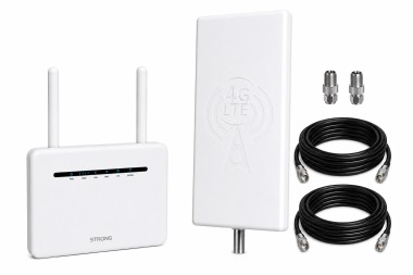 Strong 4G LTE Router 1200 Cat.6 + антена MIMO Anteniti &mdash; GSM Sota