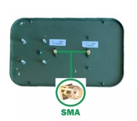 Патч антенна для FPV дронов 2.4 + 5.8 ГГц 9 Дб SMA (female) фото 2 — GSM Sota