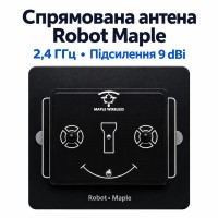  Спрямована антена Robot Maple 2,4 ГГц, 9 dBi, SMA male фото 1 &mdash; GSM Sota