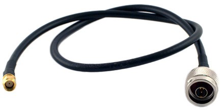 Пигтейл N male - RP-SMA male 30 см H155 фото 1 — GSM Sota